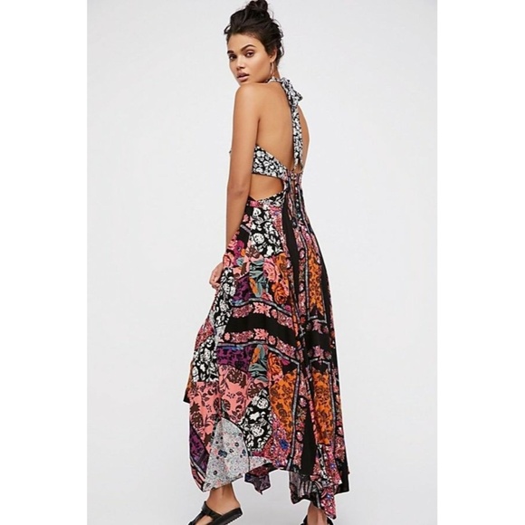 Free People Dresses & Skirts - New Free People California Love Halter Maxi Dress
